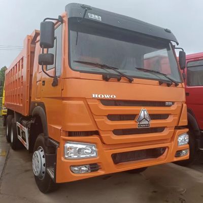 Trasmissione manuale Sinotruk HOWO 6X4 camion pesante con sistema di sterzo idraulico