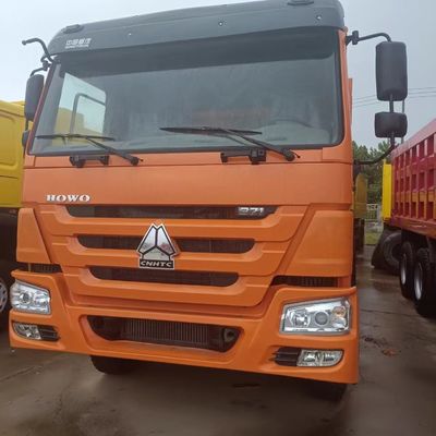 Trasmissione manuale Sinotruk HOWO 6X4 camion pesante con sistema di sterzo idraulico