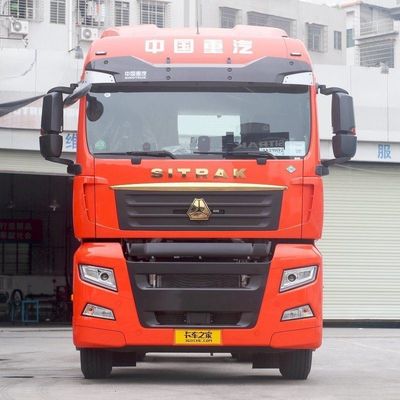 Semi-remolante di traino 6X4 camion Shacman pesante con serbatoio e sedili da 1000 litri ≤5