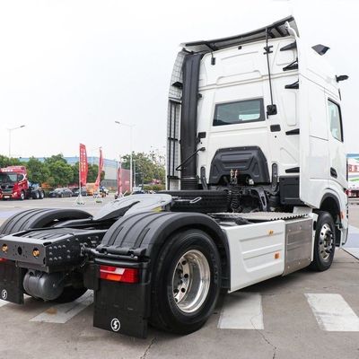 Trasmissione manuale Camion a scarico pesante con sedile a sospensione a aria e serbatoio del carburante