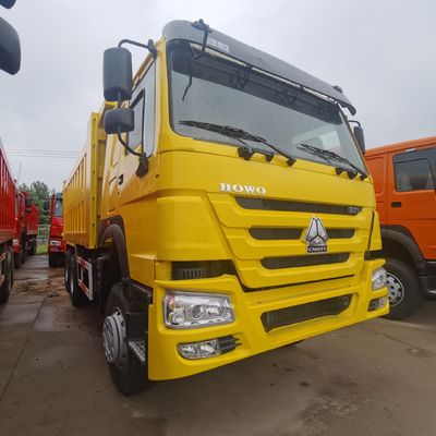 6X4 Off-Road Dump Truck Sinotruck Heavy Duty Hauler Truck con scatola di carico in acciaio al carbonio