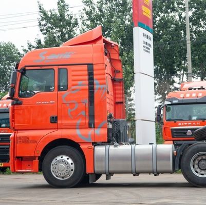 Trattore Sitrak 6X4 certificato ISO con serbatoio del carburante e servosterzo idraulico