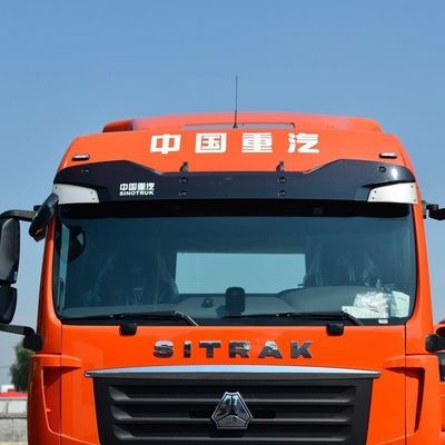Sedi con sospensione a pneumatici equipaggiato HOWO CNG per il trasporto di semirimorchi