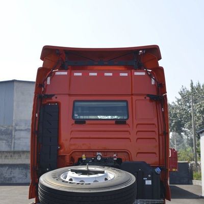 Sedi con sospensione a pneumatici equipaggiato HOWO CNG per il trasporto di semirimorchi