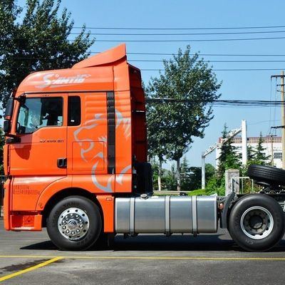 Sedia a sospensione pneumatica Camion rimorchio a ribaltatore pesante con serbatoio di 600 litri Euro 5