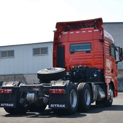 Sedia a sospensione pneumatica Camion rimorchio a ribaltatore pesante con serbatoio di 600 litri Euro 5