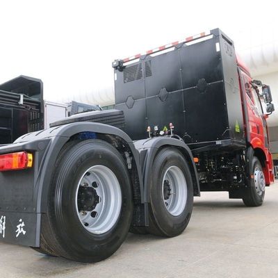FAW Jiefang J6p Camion pesante 6X4 Trattore di cambio elettrico puro con 12 ingranaggi manuali