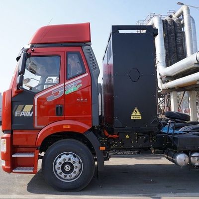 FAW Jiefang J6p Camion pesante 6X4 Trattore di cambio elettrico puro con 12 ingranaggi manuali