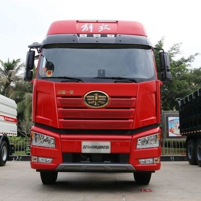 FAW Jiefang J6p Camion pesante 6X4 Trattore di cambio elettrico puro con 12 ingranaggi manuali