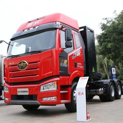 FAW Jiefang J6p Camion pesante 6X4 Trattore di cambio elettrico puro con 12 ingranaggi manuali