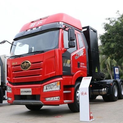 Dislocamento elettrico FAW Jiefang J6p 6X4 Trattore elettrico puro 12 velocità marcia manuale