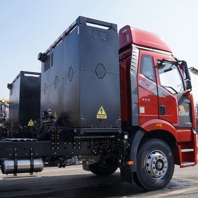 Trasmissione manuale a 12 velocità FAW Jiefang J6p 6X4 Trattore elettrico puro per scarica elettrica