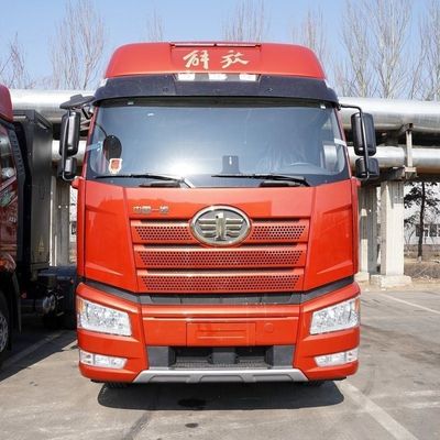 7.36m*2.55m*4m Dimensione FAW Jiefang J6p 6X4 Puro Trattore di Scambio Elettrico 460HP Euro 3
