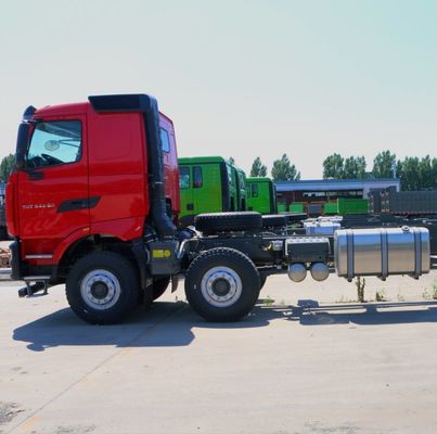 Capacità del motore 400 CV Euro6 HOWO Truck Parts Integrated Heavy Duty Towing Semi Trailer