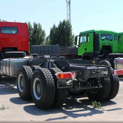 Capacità del motore 400 CV Euro6 HOWO Truck Parts Integrated Heavy Duty Towing Semi Trailer
