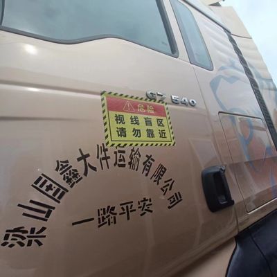 Trasporti pesanti Gran camion a ribaltatore con sterzo idraulico e sedili a sospensione pneumatica