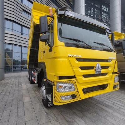 Sinotruck Tipper Dump truck usato con sterzo idraulico 30t capacità di carico e vendere