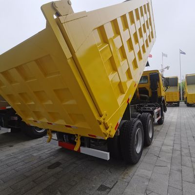 Sinotruck Tipper Dump truck usato con sterzo idraulico 30t capacità di carico e vendere