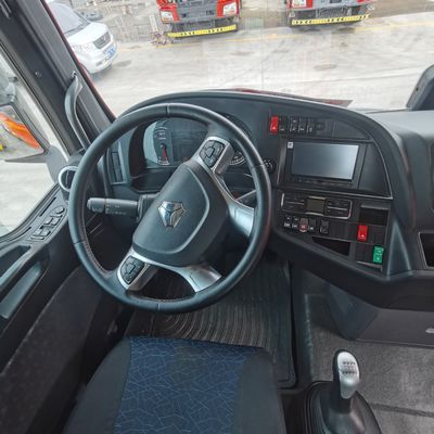 Euro 5 Shacman tipper truck con grande capacità e confortevole sedile a sospensione anteriore
