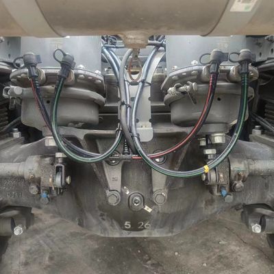 Rilettore di trattore di tipo dumping con motore diesel potente