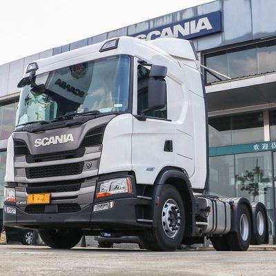 Scania G-Series 450 CV camion pesante con conformità nazionale VI e trasmissione 6X2r