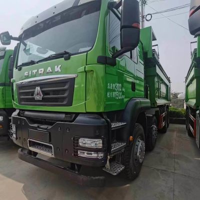 Camion pesante nazionale Sinotruk Chassis Camion a scarico con cabina e sedili con condizionatore d'aria ≤ 5