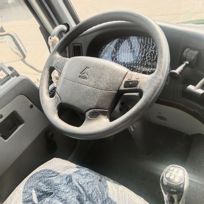 371 HP trasmissione manuale usato Haowo 371 Dump Truck con telaio e pneumatici Sinotruk