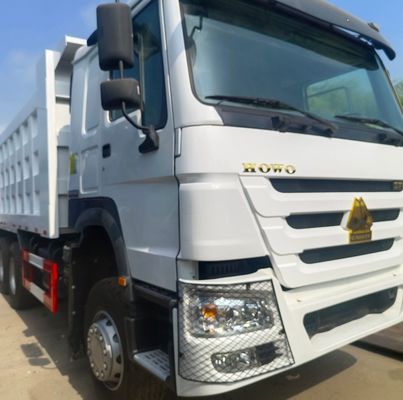 Trasmissione manuale 6X4 Dump Truck con sterzo idraulico e pneumatici di assistenza alla potenza