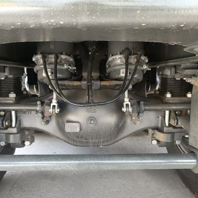 Trasmissione manuale 6X4 Dump Truck con sterzo idraulico e pneumatici di assistenza alla potenza