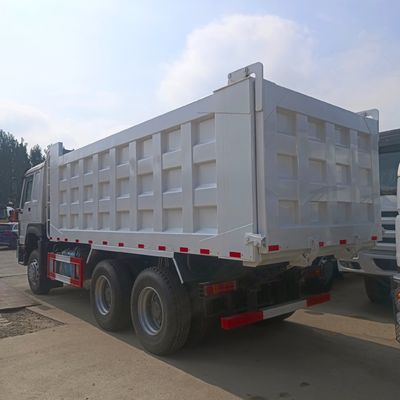 Tipo di scarico di portata anteriore Pulito Usato Haowo 371 Scaricatore con telaio Sinotruk
