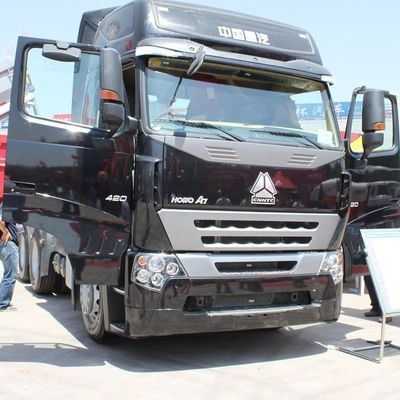 Serbatoio di carburante da 600L 420 CV Trattore 6X4 con ≤ 5 posti Camionetto pesante nazionale serie HOWO A7