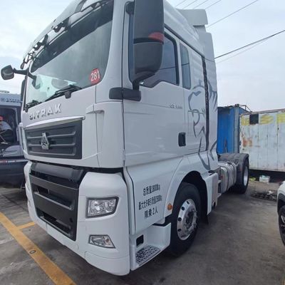 Cassa da carico in acciaio al carbonio 6X4 Trattore automatico con 540 CV e sedile a sospensione pneumatica
