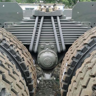 11.6mX2.55mX3.96m Haowo furgone commerciale di seconda mano con pneumatici e 400-600L di capacità del serbatoio del carburante