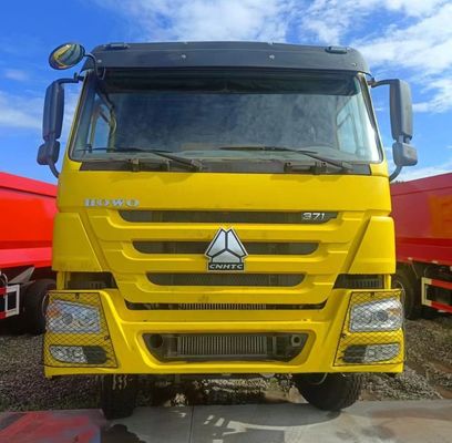 Trasporto di veicoli usati Truck di scarico pesante HOWO con pagamento completo 8.5x2.6x3.6m