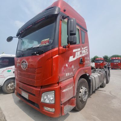 Diesel Jiefang Jh6p 460HP Euro 5 trattore manuale con doppio azionamento Ca12tax230 cambio