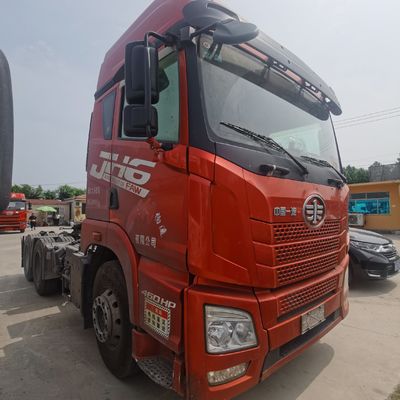 Diesel Jiefang Jh6p 460HP Euro 5 trattore manuale con doppio azionamento Ca12tax230 cambio