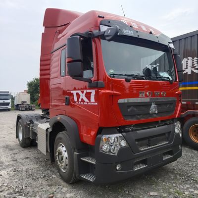 Serbatoio di carburante da 400L di acciaio carbonio ZZ4257N3247E1H Diesel Truck pesante per trainare semirimorchio
