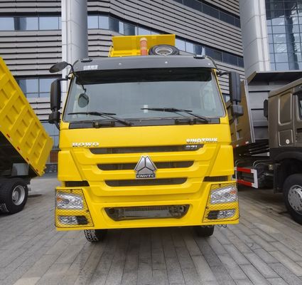 Serbatoio di carburante da 400L 371HOWO Trattore per camion con pneumatici senza tubi e capacità motore da 8L