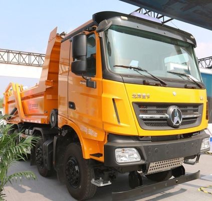 Beiben Heavy Duty Truck 320 HP 8X4 5,6 metri di sterzo idraulico Dump Truck con 30 giorni