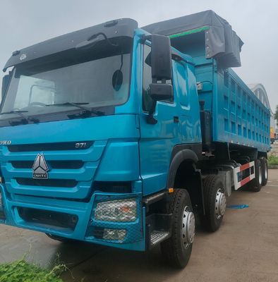 Nuovo utilizzo HOWO 371HP Dump Truck con motore diesel Opzione conveniente