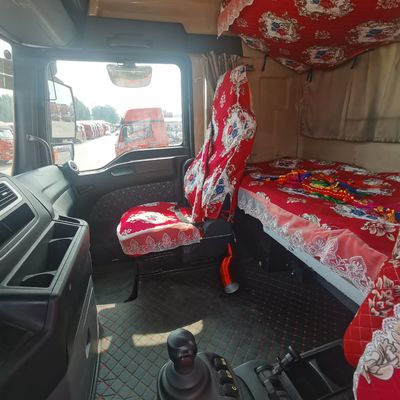 Usato 480HP ZZ4257N3247E1H Tipper Trailer Dealer Truck con serbatoio di carburante da 600L Usato