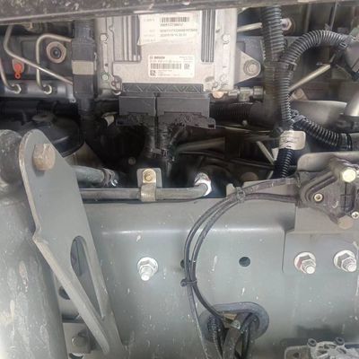 Casella di carico in acciaio al carbonio Camion diesel pesante con sterzo idraulico azionato