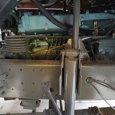 12 ruote da 60 tonnellate, autocarro di ribaltamento manuale Euro2 Diesel 371HP-375HP