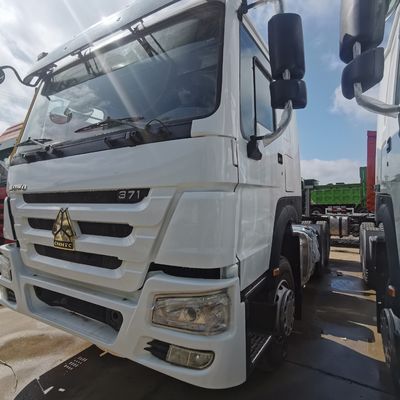 US 371 Affidabile HOWO Truck Tractor con serbatoio del carburante 1000L e sedile di sospensione ad aria