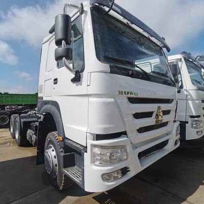 US 371 Affidabile HOWO Truck Tractor con serbatoio del carburante 1000L e sedile di sospensione ad aria