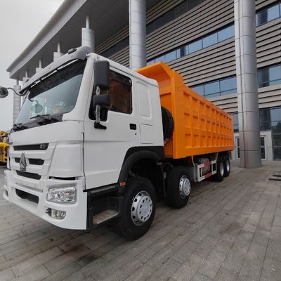 6X4 Sinotruk HOWO N7 Dump Truck con motore diesel&gt; 8L e cassa idraulica
