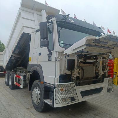 Dimensione del pacchetto 1100.00cm * 250.00cm * 345.00cm HOWO 371HP Veicolo di trasporto auto-dumping
