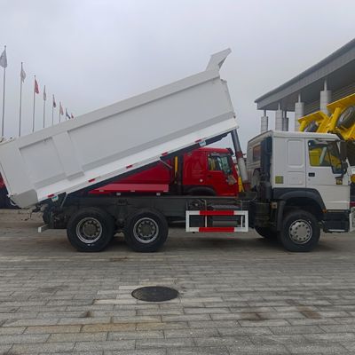 Dimensione del pacchetto 1100.00cm * 250.00cm * 345.00cm HOWO 371HP Veicolo di trasporto auto-dumping