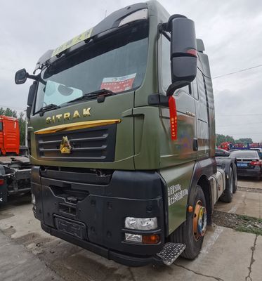 Certificazione del pneumatico DOT Motore da 480 CV e configurazione Sinotruck 6X4 Dumpper pesante