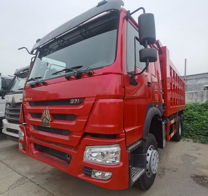Guida idraulica Sinotruck Camionetto di scarico usato con Hovo 6X4 LHD e costruzione pneumatici